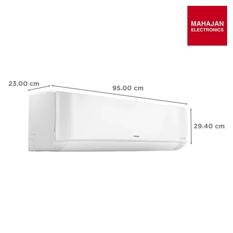 HITACHI RAS.E322PCDIB Toushi Plus 3200XL 2 Ton 3 Star Inverter Split AC (Copper Condenser, Anti-bacterial – Mahajan Electronics Online.
