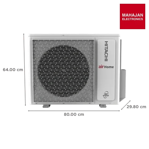 HITACHI RAS.D318PCD3BS1 Toushi Plus 3400SXL 1.5 Ton 3 Star Inverter Split AC (Copper Condenser – Mahajan Electronics Online.