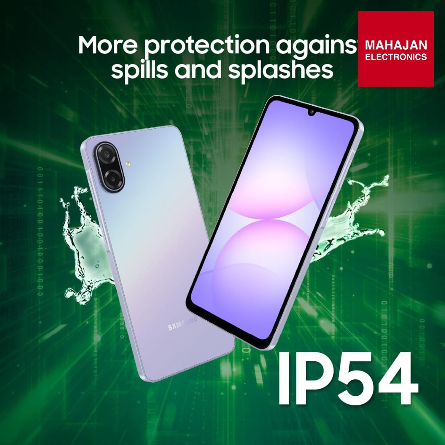 Samsung Galaxy A07 5G Smartphone (Light Violet, 4GB RAM, 128GB Storage) | 120Hz Refresh Rate | Massive 6000mAh Battery | 50MP True Dual Camera | 6 Gen OS Upgrades | Knox Vault Mahajan Electronics Online