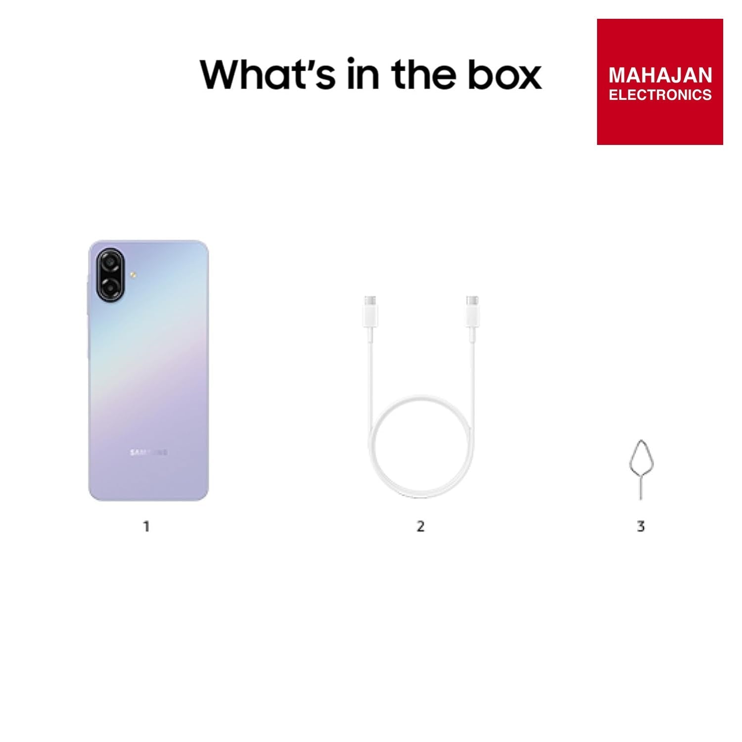 Samsung Galaxy A07 5G Smartphone (Light Violet, 4GB RAM, 128GB Storage) | 120Hz Refresh Rate | Massive 6000mAh Battery | 50MP True Dual Camera | 6 Gen OS Upgrades | Knox Vault Mahajan Electronics Online