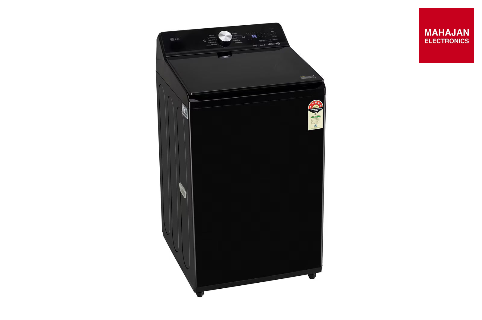 LG TX511NWO 11Kg Top Load Washing Machine, AI Direct Drive™, 6 Motion DD, Onyx Black, 5 Star – Mahajan Electronics Online.