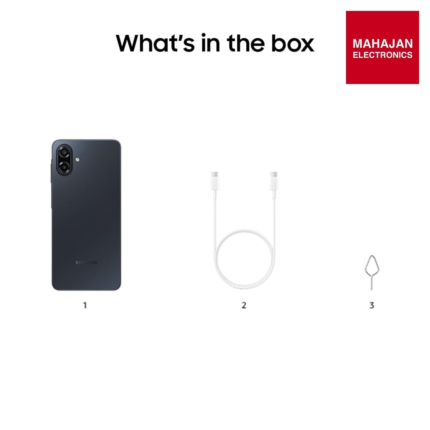 Samsung Galaxy A07 5G Smartphone (Black, 6GB RAM, 128GB Storage) | 120Hz Refresh Rate | Massive 6000mAh – Mahajan Electronics Online.