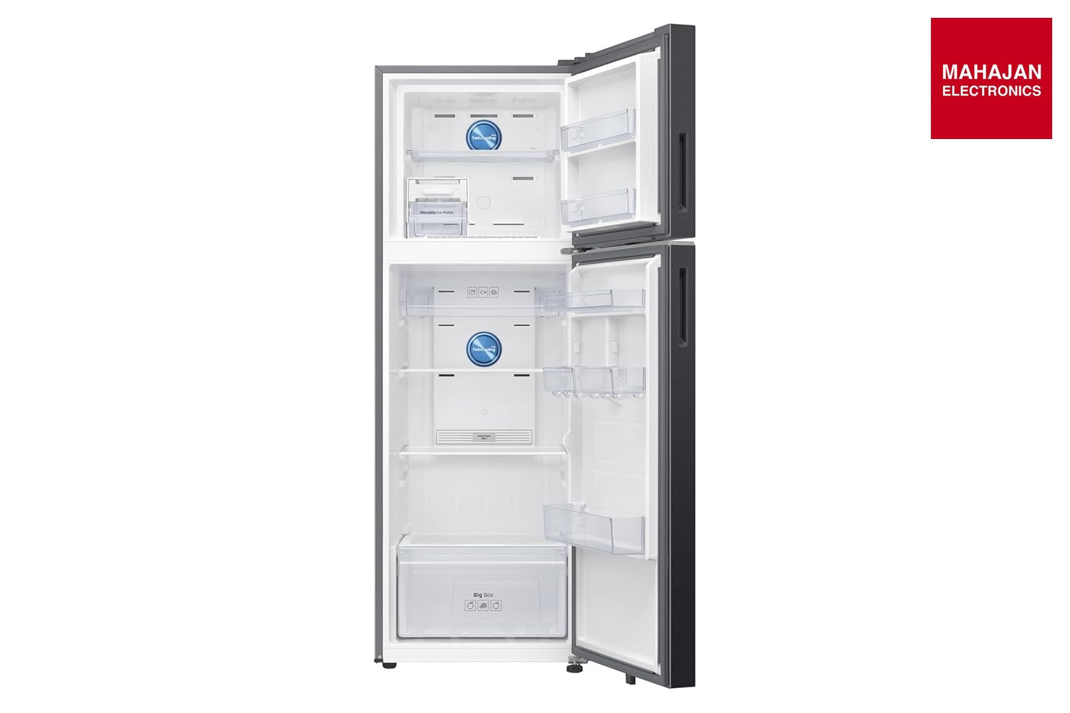 Samsung RT38HG5A42BXHL 350 L, 2 Star, Convertible 5-in-1, Digital Inverter, Frost Free Double Door, WiFi – Mahajan Electronics Online.