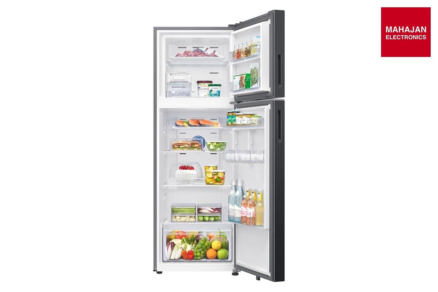 Samsung RT38HG5A42BXHL 350 L, 2 Star, Convertible 5-in-1, Digital Inverter, Frost Free Double Door, WiFi – Mahajan Electronics Online.