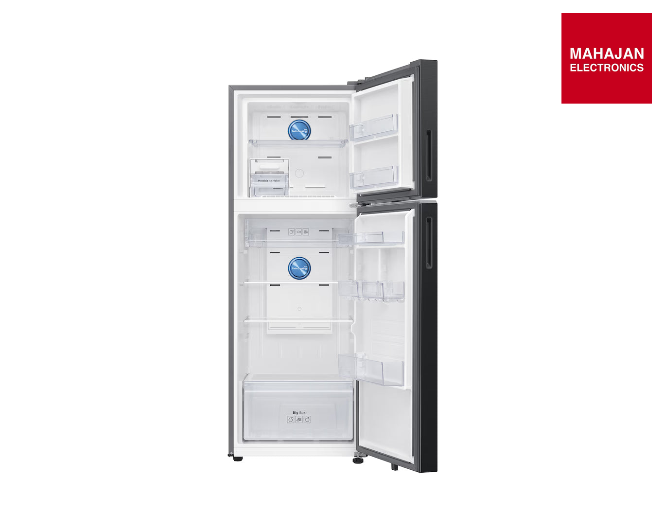 RT34HG5A42BX, Double Door Refrigerator with Bespoke AI 330L – Mahajan Electronics Online.