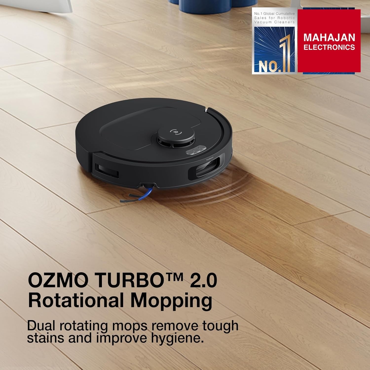 ECOVACS N50 Pro Mini Robot Vacuum and Mop, PowerBoost Charging, Self-Washing Mop, 25000Pa Suction – Mahajan Electronics Online.