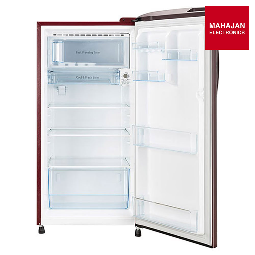 LG GLD2236YAEL 210L Model Direct Cool Single Door 3 Star Refrigerator with Fast Ice Making 2026 – Mahajan Electronics Online.
