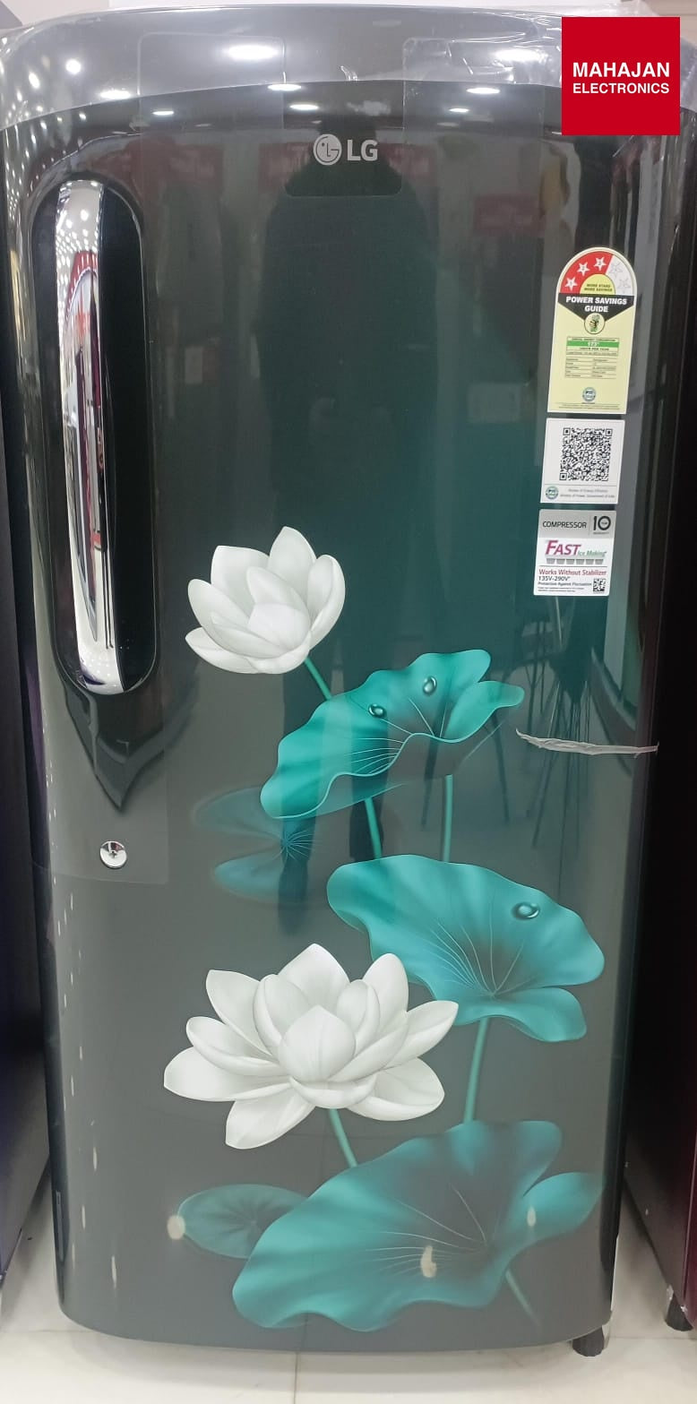 LG GLD2236YAEL 210L Model Direct Cool Single Door 3 Star Refrigerator with Fast Ice Making 2026 – Mahajan Electronics Online.