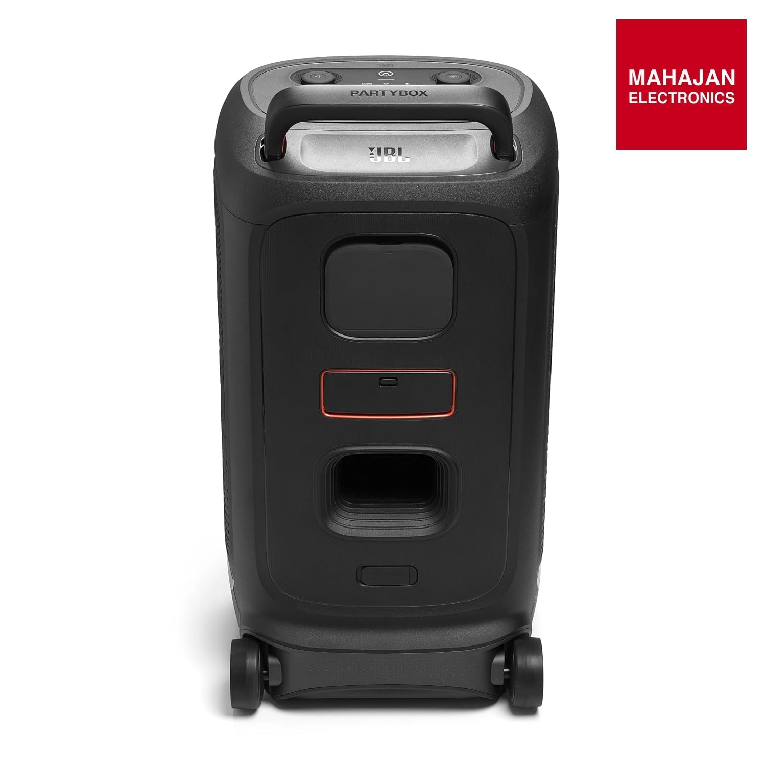 JBL Partybox 520 Wireless Bluetooth Party Speaker with Wireless Mic, Electrifying AI Sound Boost, Upto 15Hrs – Mahajan Electronics Online.