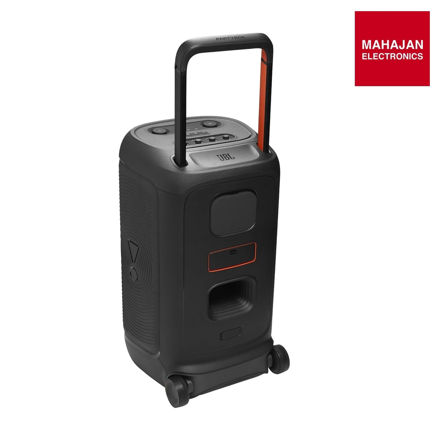 JBL Partybox 520 Wireless Bluetooth Party Speaker with Wireless Mic, Electrifying AI Sound Boost, Upto 15Hrs – Mahajan Electronics Online.