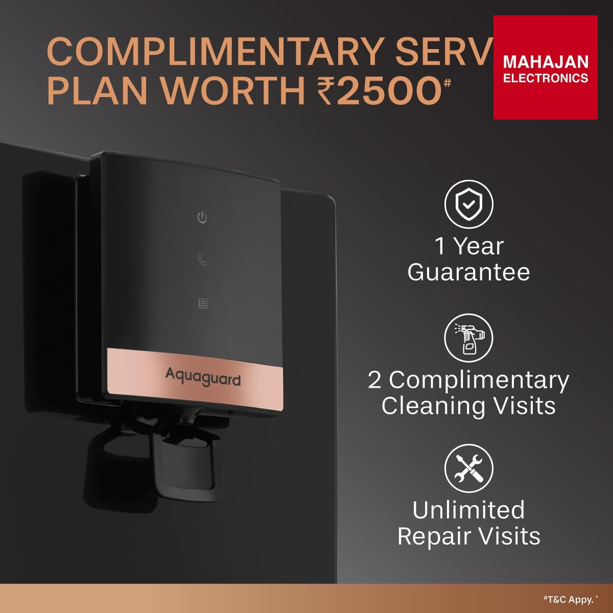 Aquaguard Neo 8-Stage Active Copper Tech Water Purifier | Taste Adjuster | RO+UV+Active Copper Tech | Inbuilt – Mahajan Electronics Online.