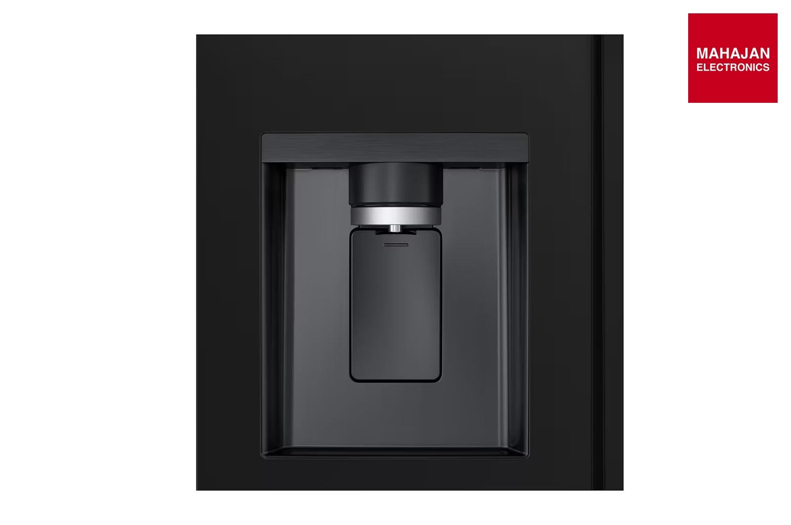 LG GV-K25FFGFB 610L French Door Refrigerator, InstaView, Water Dispenser, Wi-Fi Convertible, Black Glass – Mahajan Electronics Online.