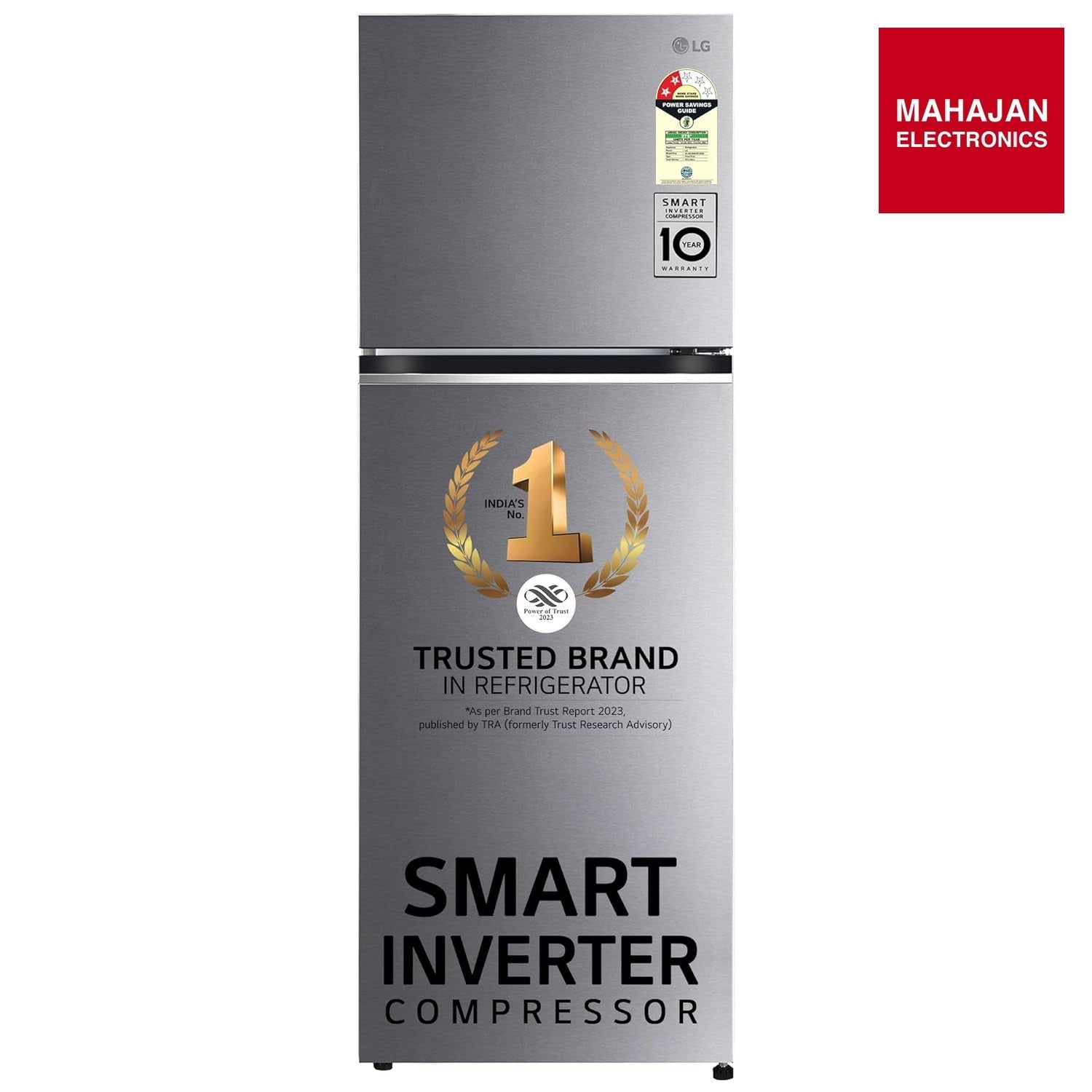 LG LT2516WXDS 251L 2 Star Frost Free Double Door Refrigerator with Smart Inverter Compressor, Multi Air Flow – Mahajan Electronics Online.