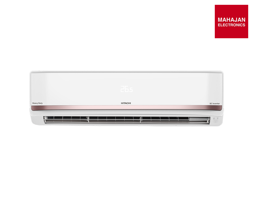 Hitachi RAS.Y324PCDISL 2 Ton Class 3 Star, Inverter Split AC (100% Copper, Dust Filter, 3700XXL White) – Mahajan Electronics Online.