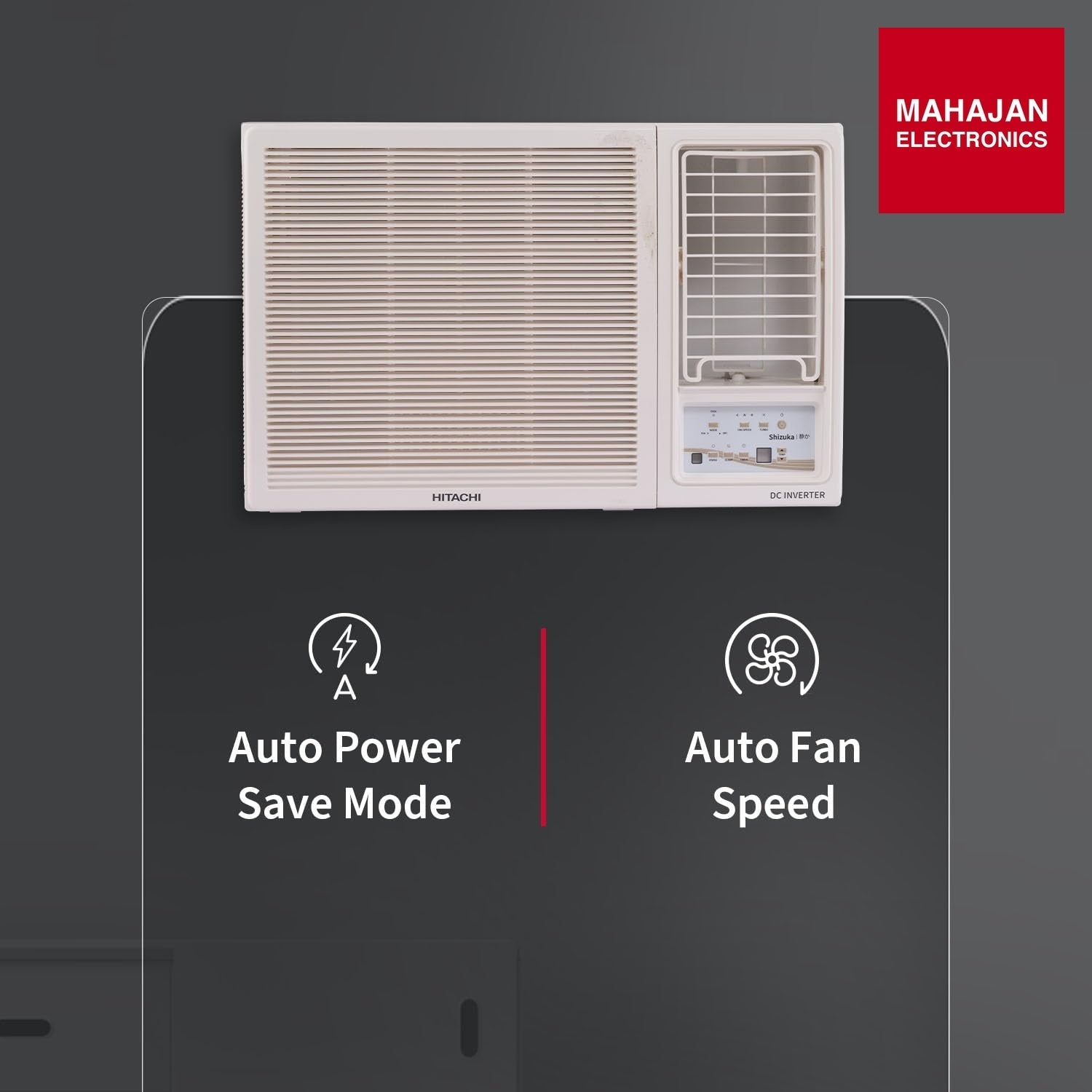 Hitachi RAW318HIEO 1.5 Ton 3 Star Inverter Window AC (100% Copper, R32 Refrigerant, Auto Restart, White) – Mahajan Electronics Online.