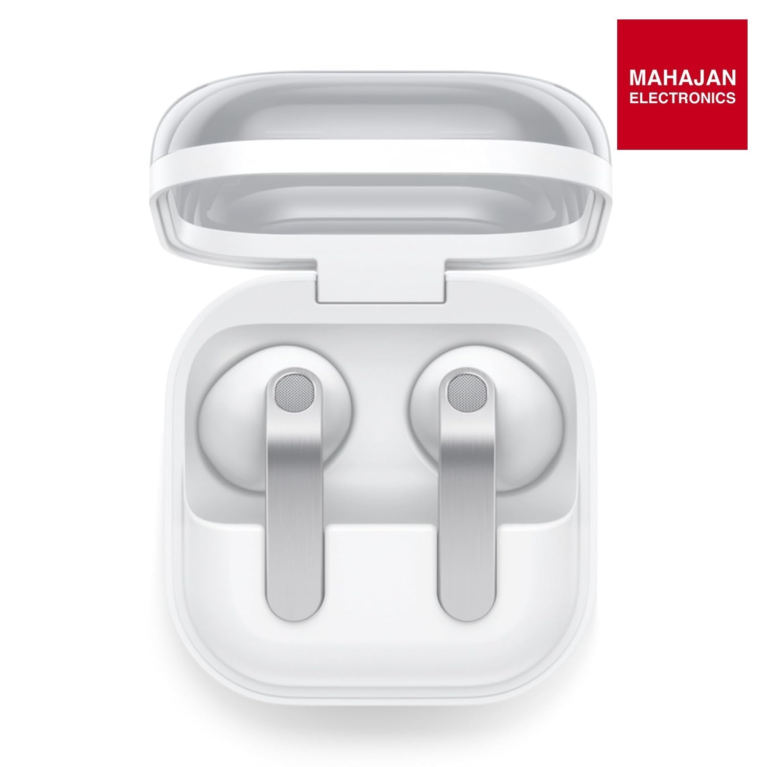 Samsung Galaxy Buds4 (White) in-Ear Wireless Earbuds with Hi-Fi Audio | Adaptive ANC and EQ 2.0 | 360-Audio – Mahajan Electronics Online.