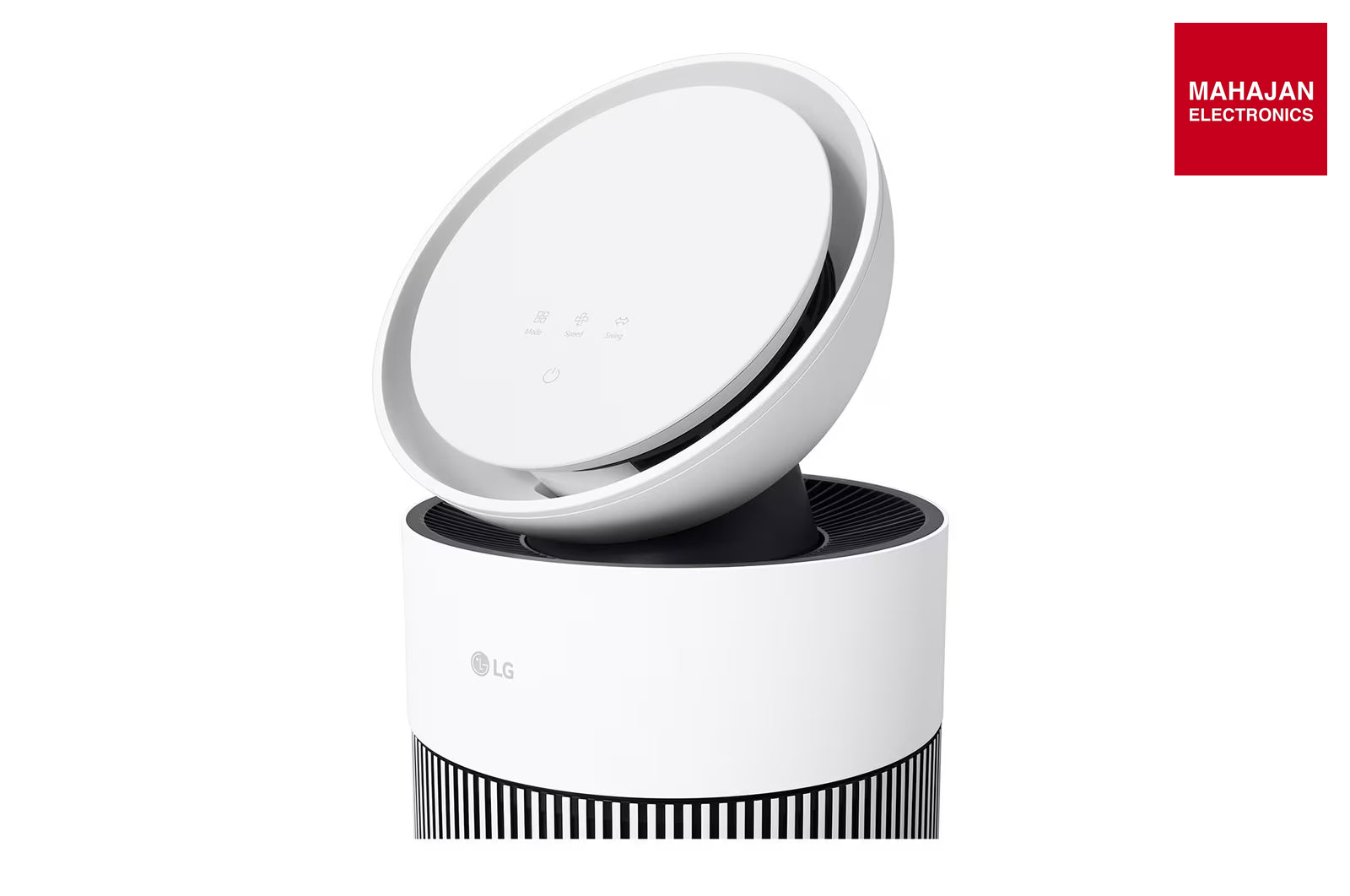 LG AS55GGWX0 360˚ Clean Air Purifier, 52.8m² Room Capacity, HEPA Filter, BLDC Motor, Smart indicator, AQI – Mahajan Electronics Online.