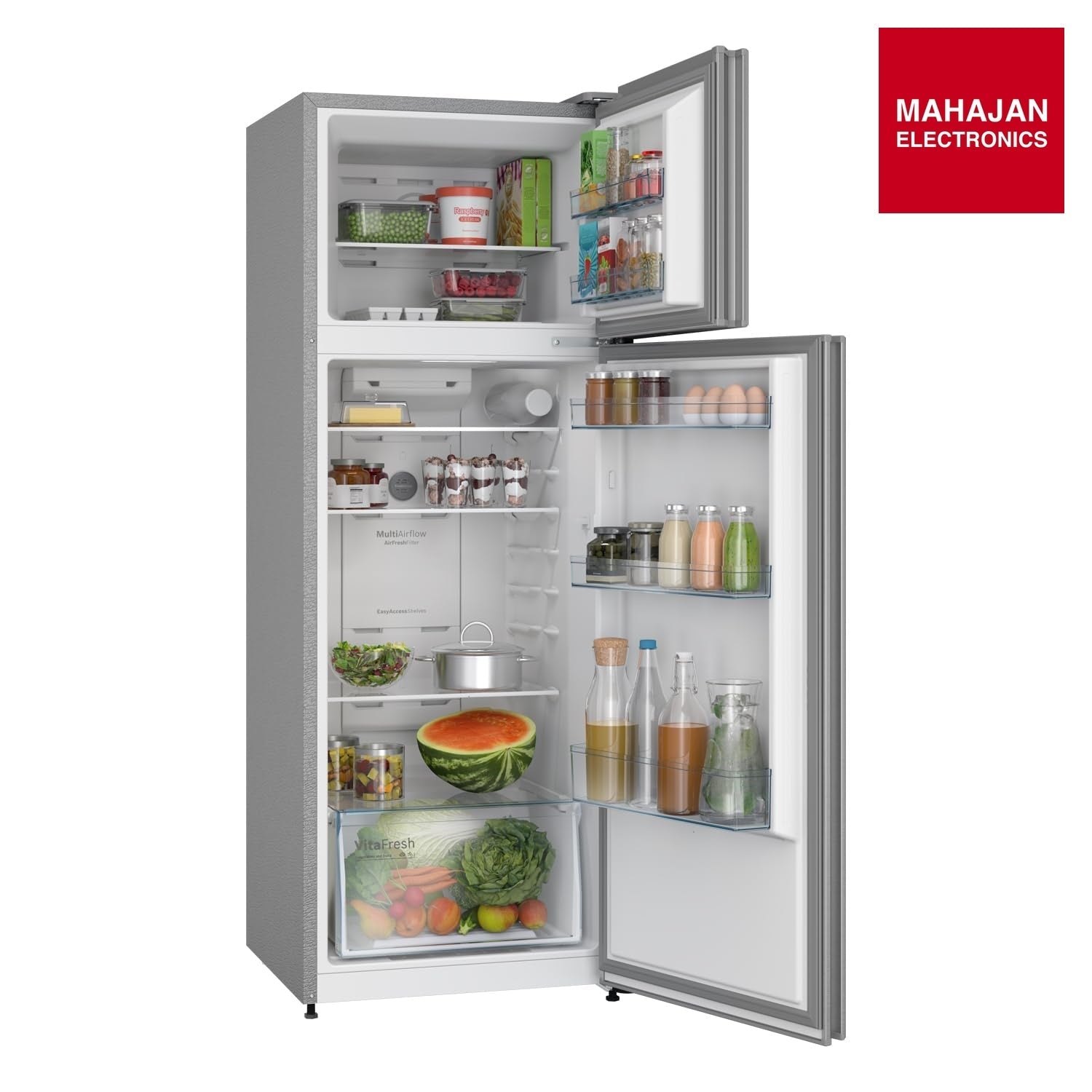 Bosch CTC39S22VI 368L 2 Star Inverter Frost free Double Door Refrigerator ( 6-in-1 Convertible, 18 Hours – Mahajan Electronics Online.