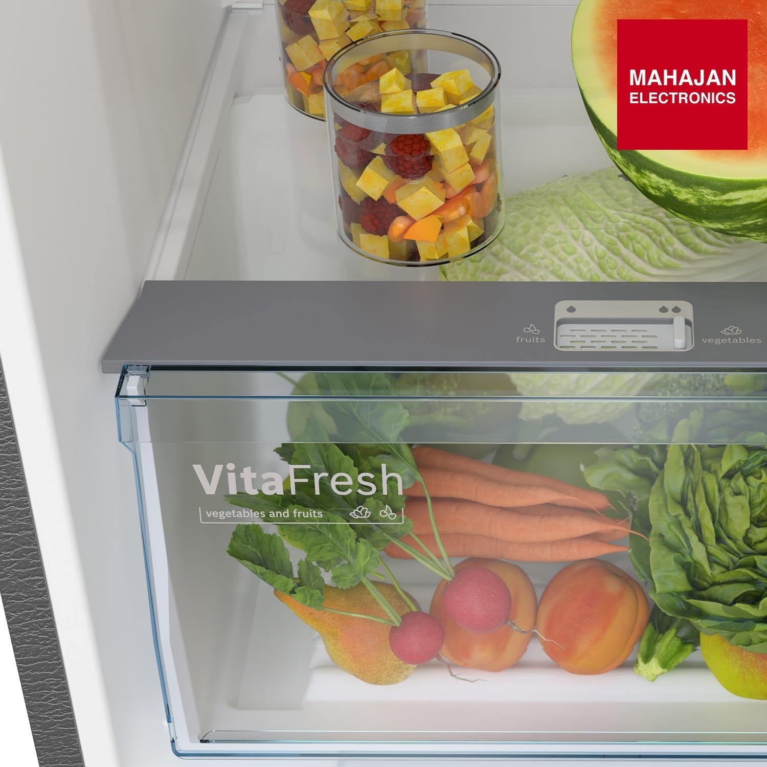 Bosch CTC39S22VI 368L 2 Star Inverter Frost free Double Door Refrigerator ( 6-in-1 Convertible, 18 Hours – Mahajan Electronics Online.