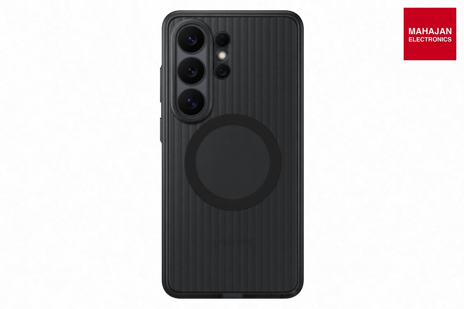 Samsung Galaxy S26 Ultra Rugged Magnet Case, Black – Mahajan Electronics Online.