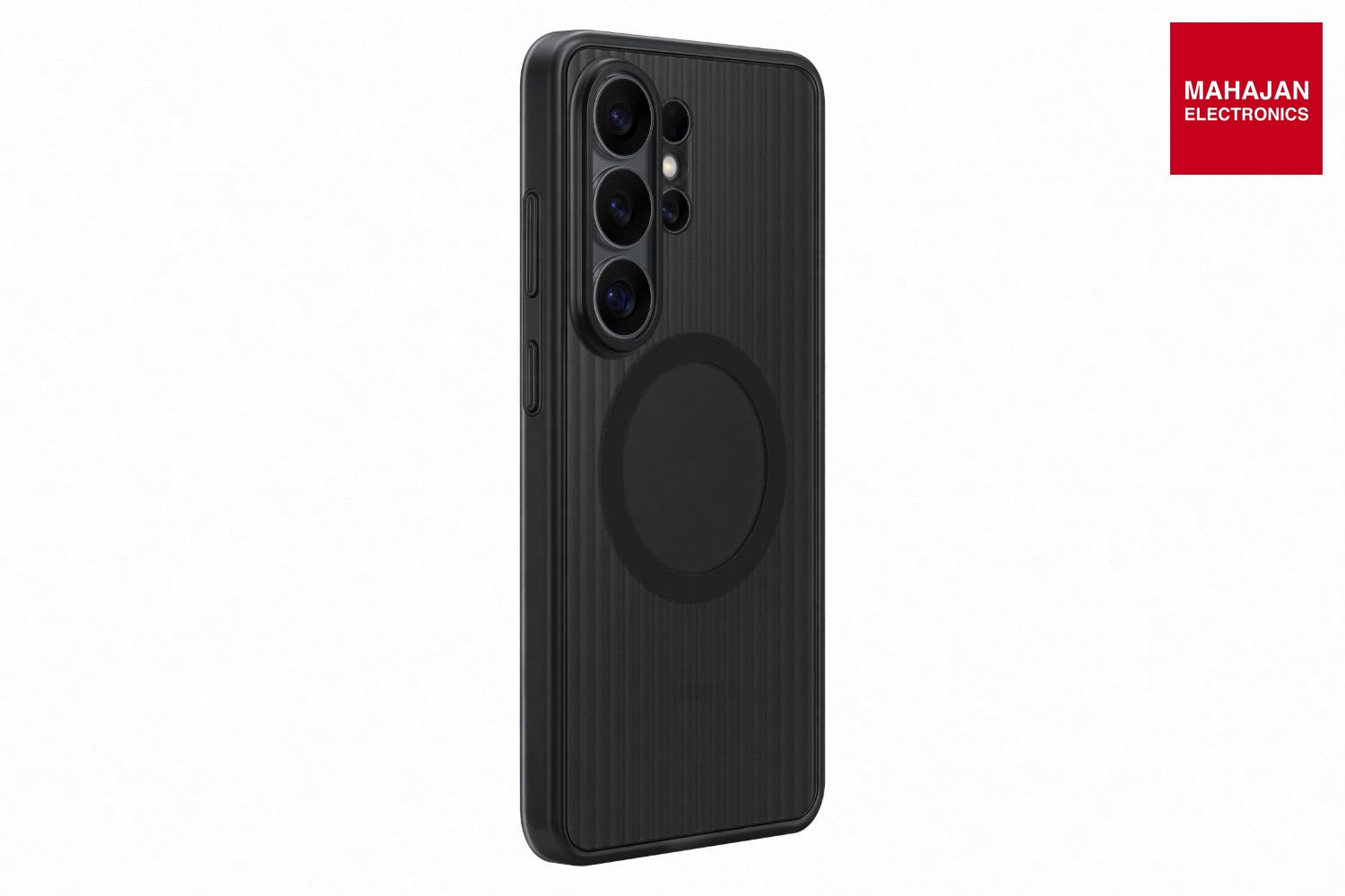 Samsung Galaxy S26 Ultra Rugged Magnet Case, Black – Mahajan Electronics Online.
