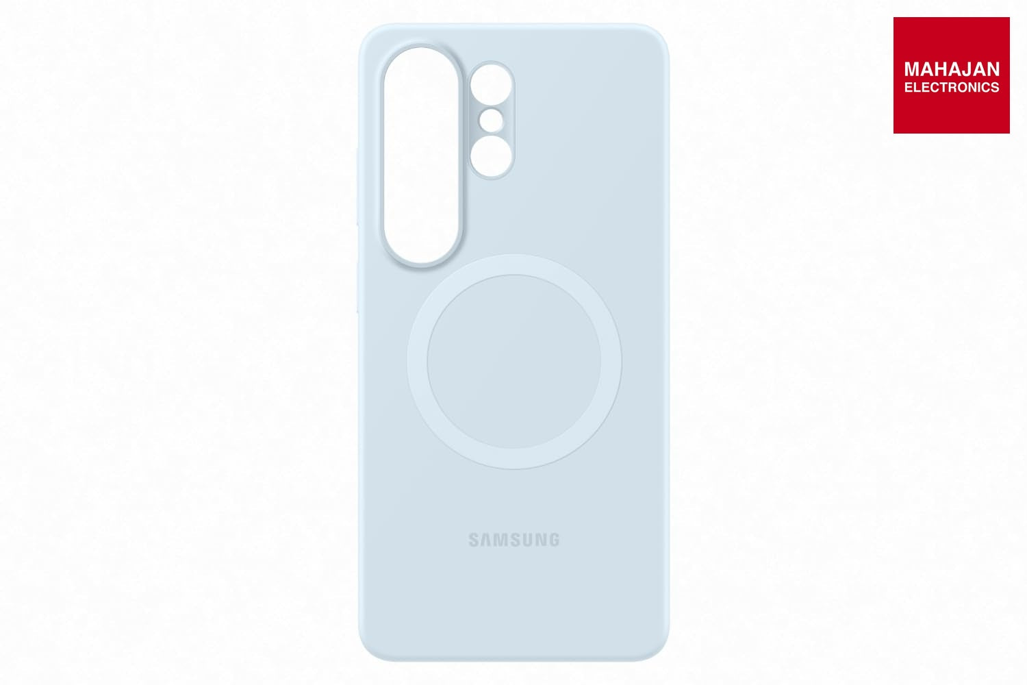 Samsung Galaxy S26 Ultra Silicone Magnet Case, Light Blue Mahajan Electronics Online