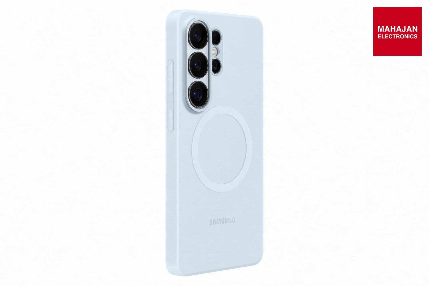 Samsung Galaxy S26 Ultra Silicone Magnet Case, Light Blue Mahajan Electronics Online