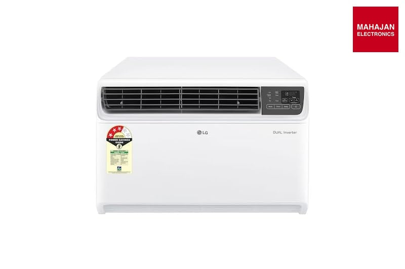 LG AW-Q18WUXA 1.5 Ton 3 Star DUAL Inverter Window AC (Copper, Convertible 4-in-1 cooling, 4 Way Air Swing, HD – Mahajan Electronics Online.