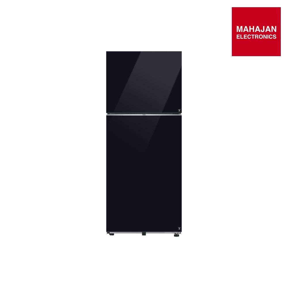 Samsung RT41DB6A4B22HL 396 L 2 Star Frost Free Double Door Refrigerator, Clean Black Glass – Mahajan Electronics Online.