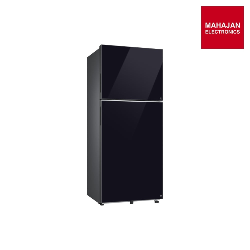 Samsung RT41DB6A4B22HL 396 L 2 Star Frost Free Double Door Refrigerator, Clean Black Glass – Mahajan Electronics Online.