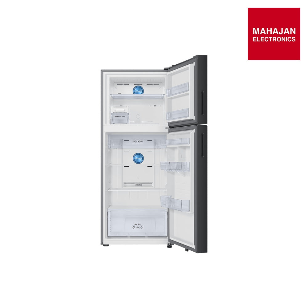 Samsung RT41DB6A4B22HL 396 L 2 Star Frost Free Double Door Refrigerator, Clean Black Glass – Mahajan Electronics Online.