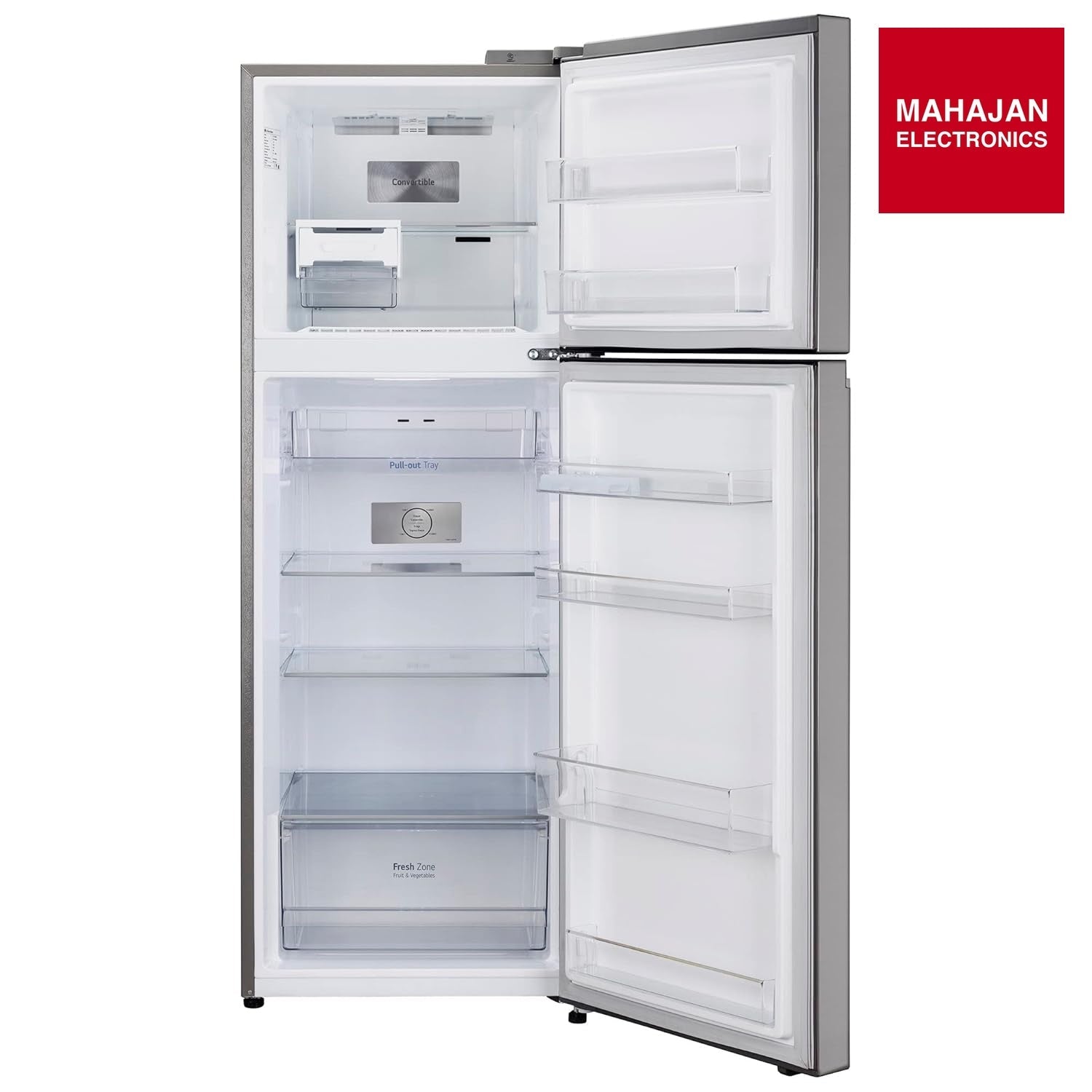 LG GLT3426SNPZ 343L 2 Star Frost Free Double Door Refrigerator (Smart Inverter Compressor, Convertible – Mahajan Electronics Online.