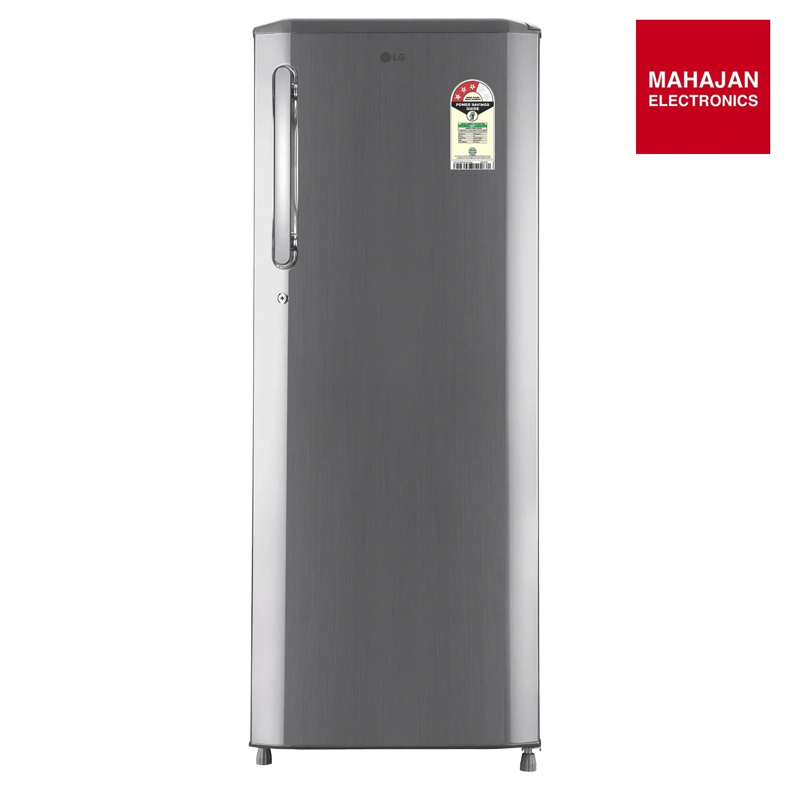 LG GLD2736YBPZ 261 Litres 3 Star Direct Cool Single Door Refrigerator with Auto Smart Connect ( Shiny Steel) – Mahajan Electronics Online.