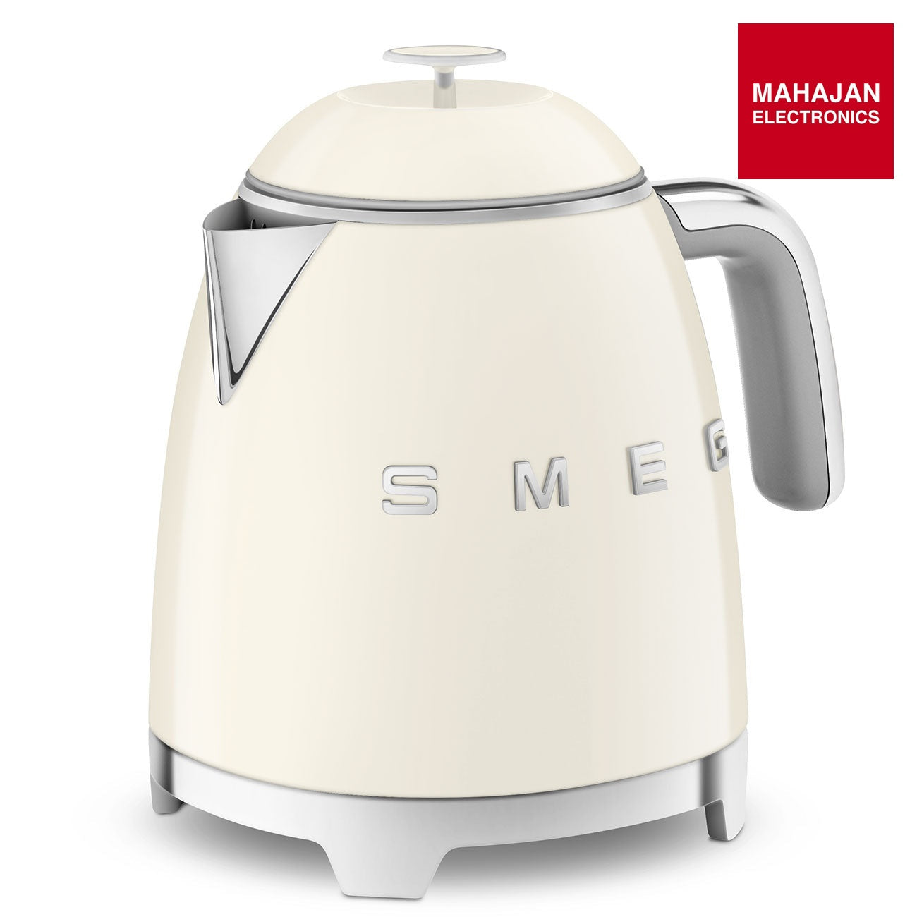 SMEG KLF05CREU Mini 50's Retro Style 3 Cup Electric Kettle with Double Wall Anti Slip Base and Water Level – Mahajan Electronics Online.