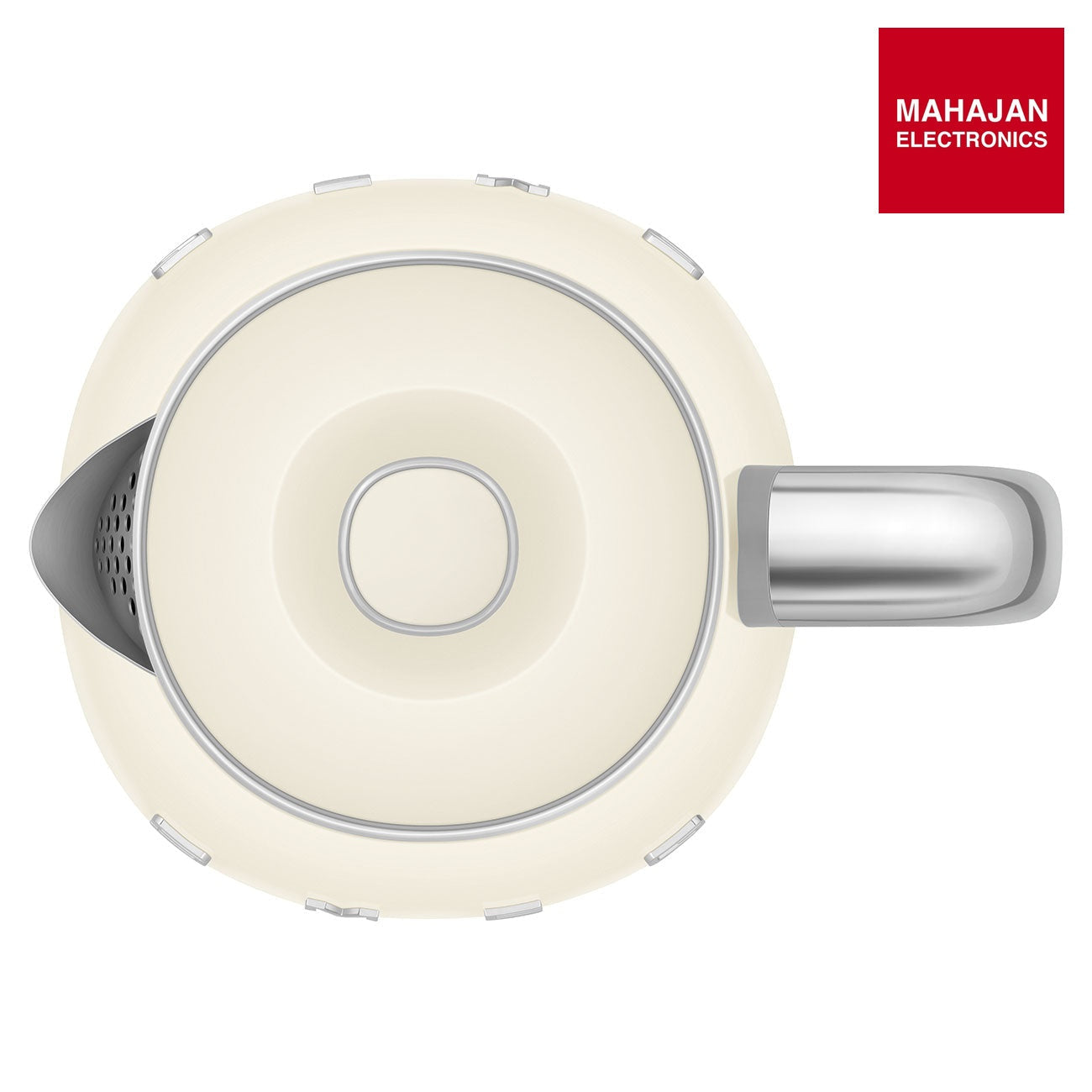 SMEG KLF05CREU Mini 50's Retro Style 3 Cup Electric Kettle with Double Wall Anti Slip Base and Water Level – Mahajan Electronics Online.