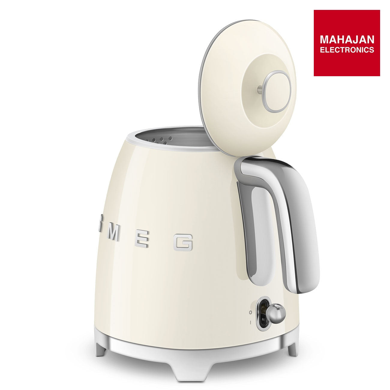 SMEG KLF05CREU Mini 50's Retro Style 3 Cup Electric Kettle with Double Wall Anti Slip Base and Water Level – Mahajan Electronics Online.