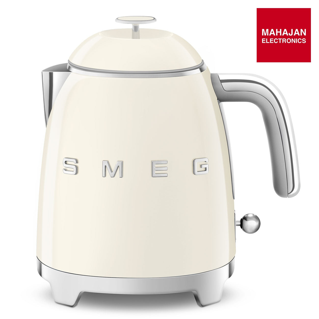 SMEG KLF05CREU Mini 50's Retro Style 3 Cup Electric Kettle with Double Wall Anti Slip Base and Water Level – Mahajan Electronics Online.