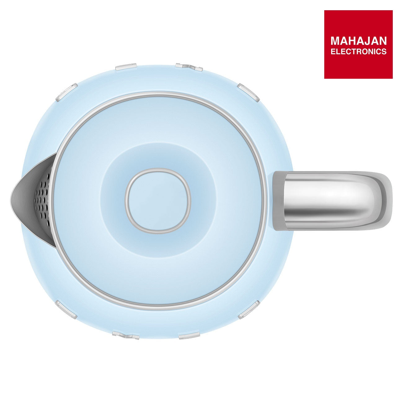 SMEG KLF05PBEU Mini 50's Retro Style 3 Cup Electric Kettle with Double Wall Anti Slip Base and Water Level – Mahajan Electronics Online.