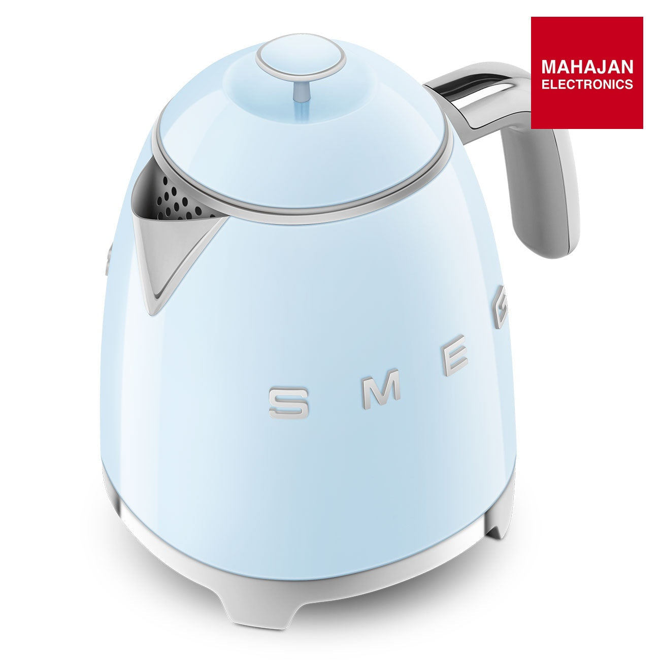 SMEG KLF05PBEU Mini 50's Retro Style 3 Cup Electric Kettle with Double Wall Anti Slip Base and Water Level – Mahajan Electronics Online.