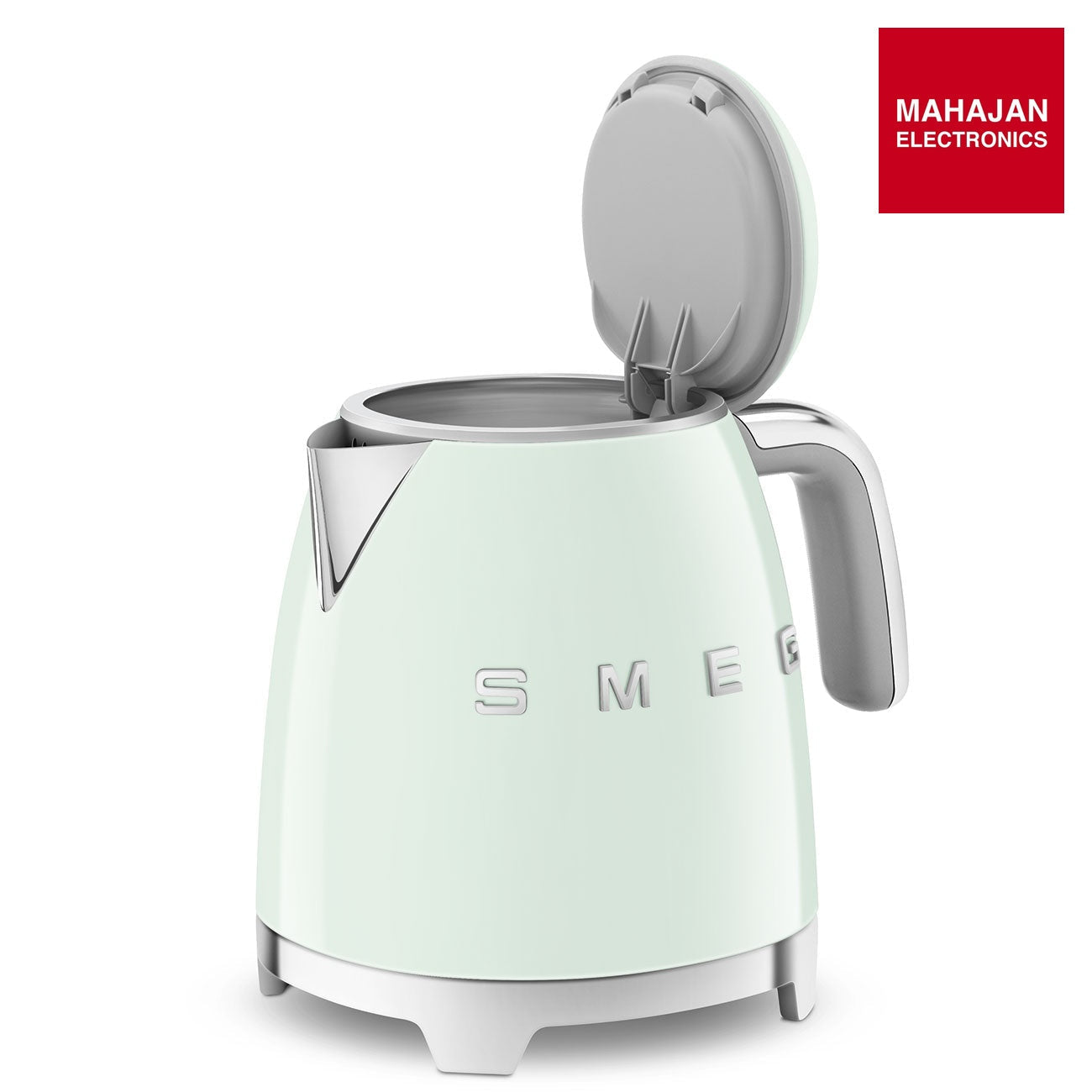 SMEG KLF05PGEU Mini 50's Retro Style 3 Cup Electric Kettle with Double Wall Anti Slip Base and Water Level – Mahajan Electronics Online.