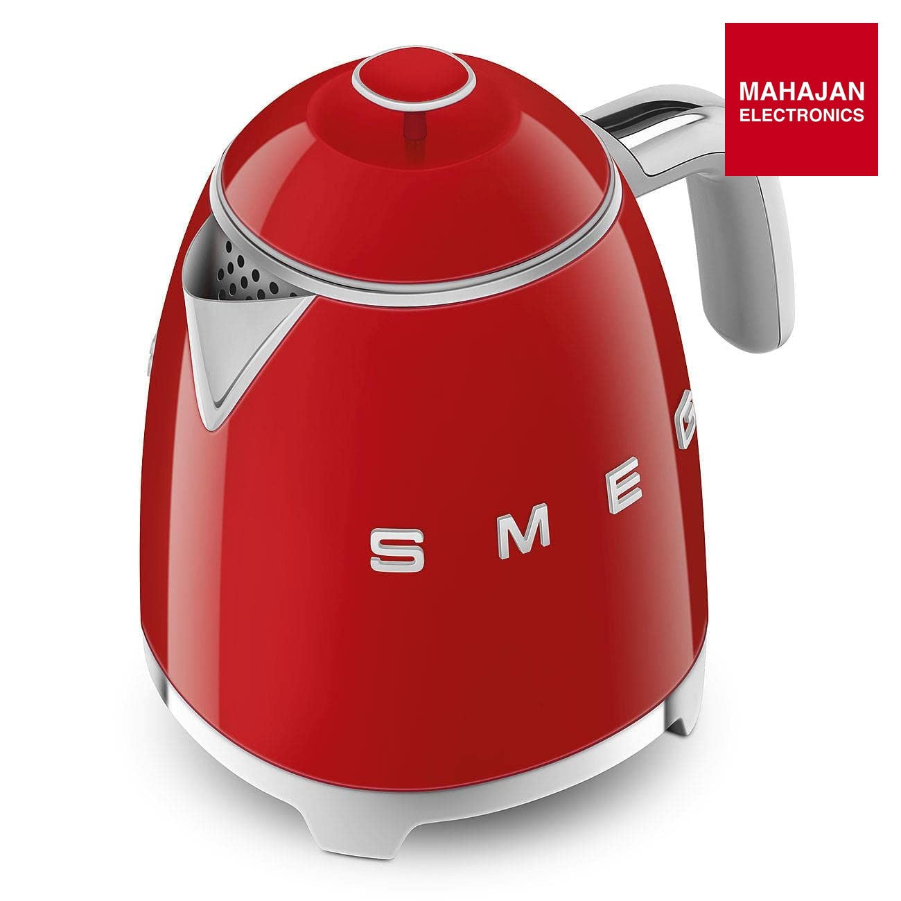 SMEG KLF05RDEU Mini 50's Retro Style 3 Cup Electric Kettle with Double Wall Anti Slip Base and Water Level – Mahajan Electronics Online.