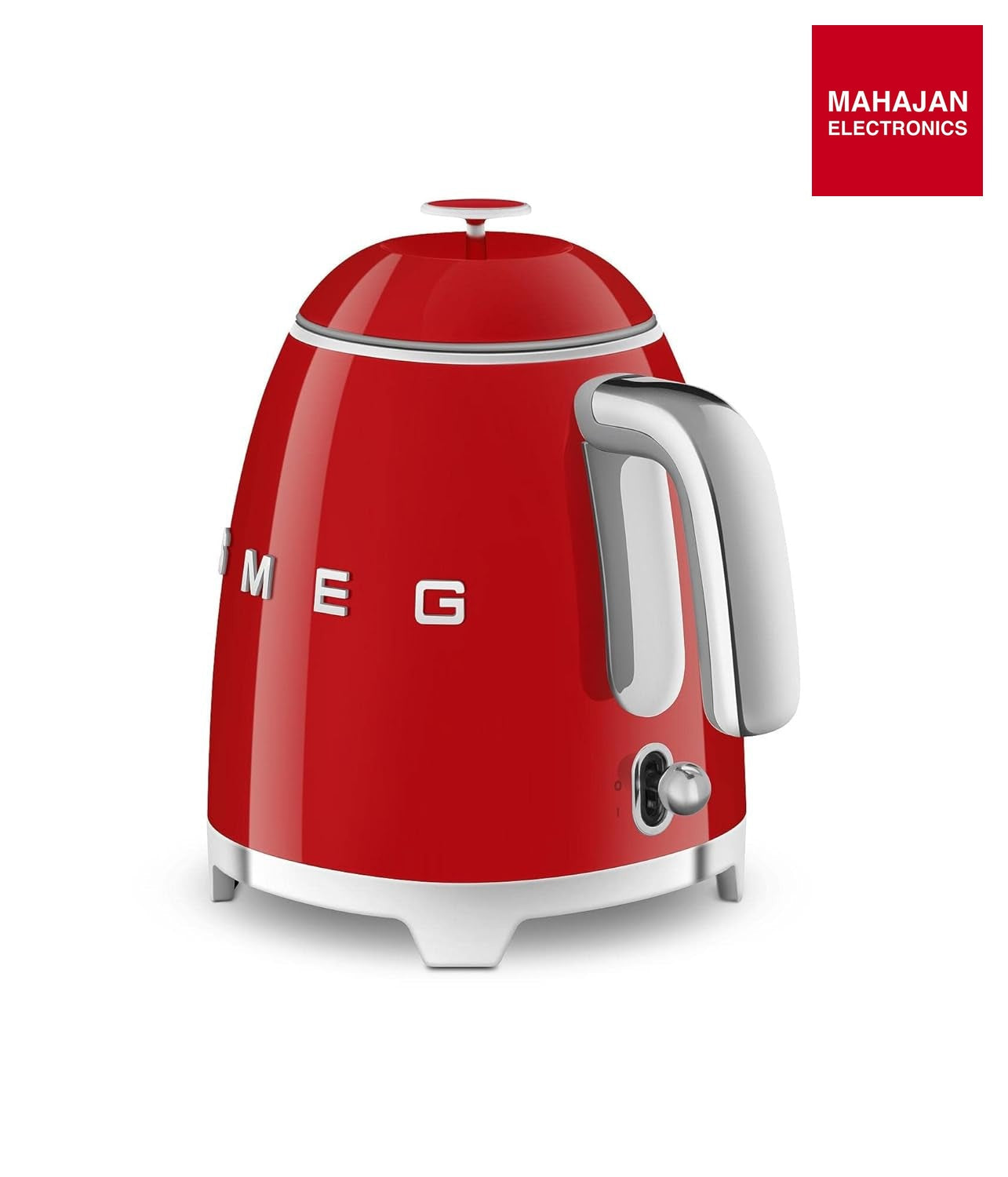 SMEG KLF05RDEU Mini 50's Retro Style 3 Cup Electric Kettle with Double Wall Anti Slip Base and Water Level – Mahajan Electronics Online.