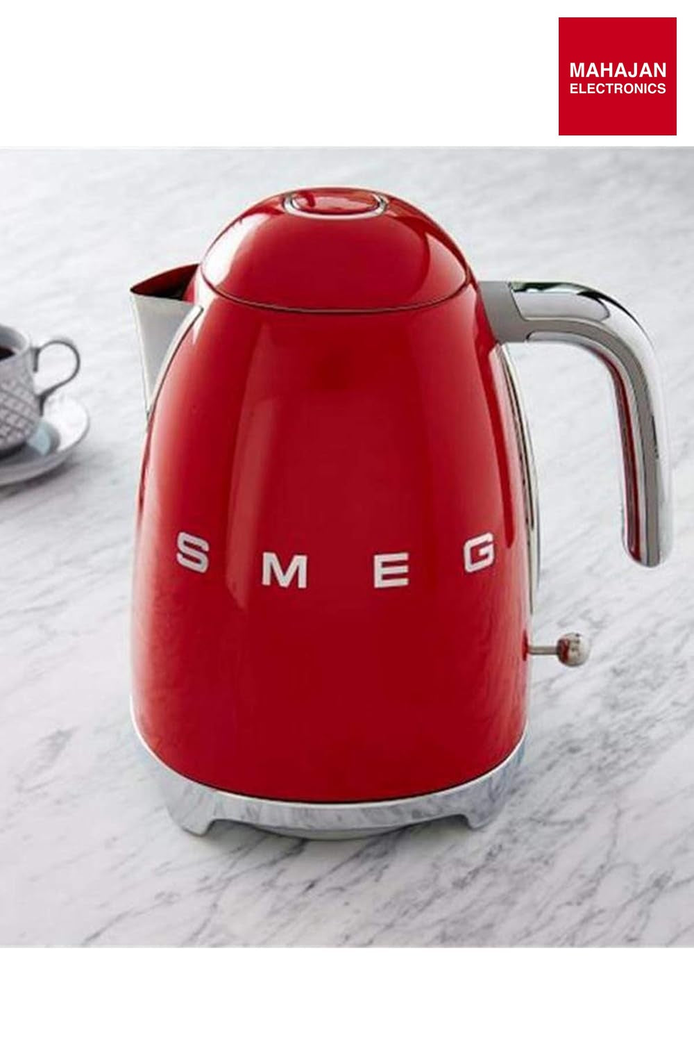 Smeg KLF03RDEU Electric Kettle 2400w 50's Style Aesthetic Red – Mahajan Electronics Online.