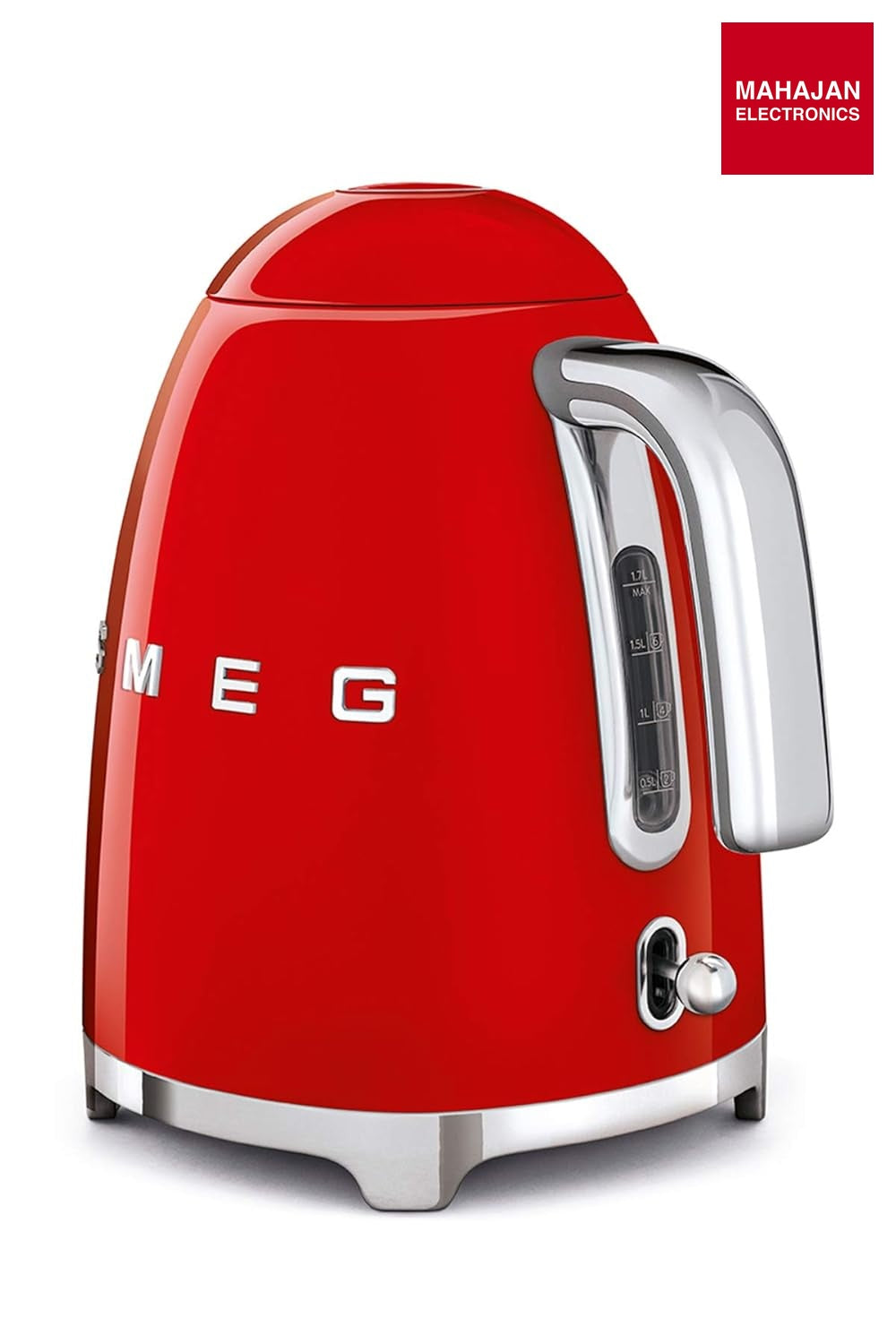 Smeg KLF03RDEU Electric Kettle 2400w 50's Style Aesthetic Red – Mahajan Electronics Online.