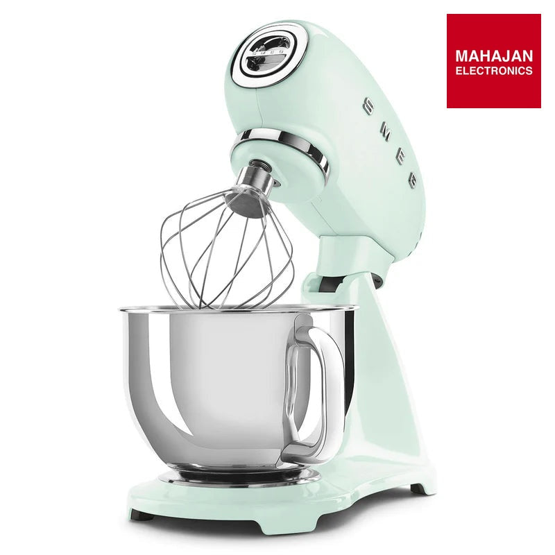 SMEG SMF05PGEU Stand Mixer Full Pastel Green 800w – Mahajan Electronics Online.