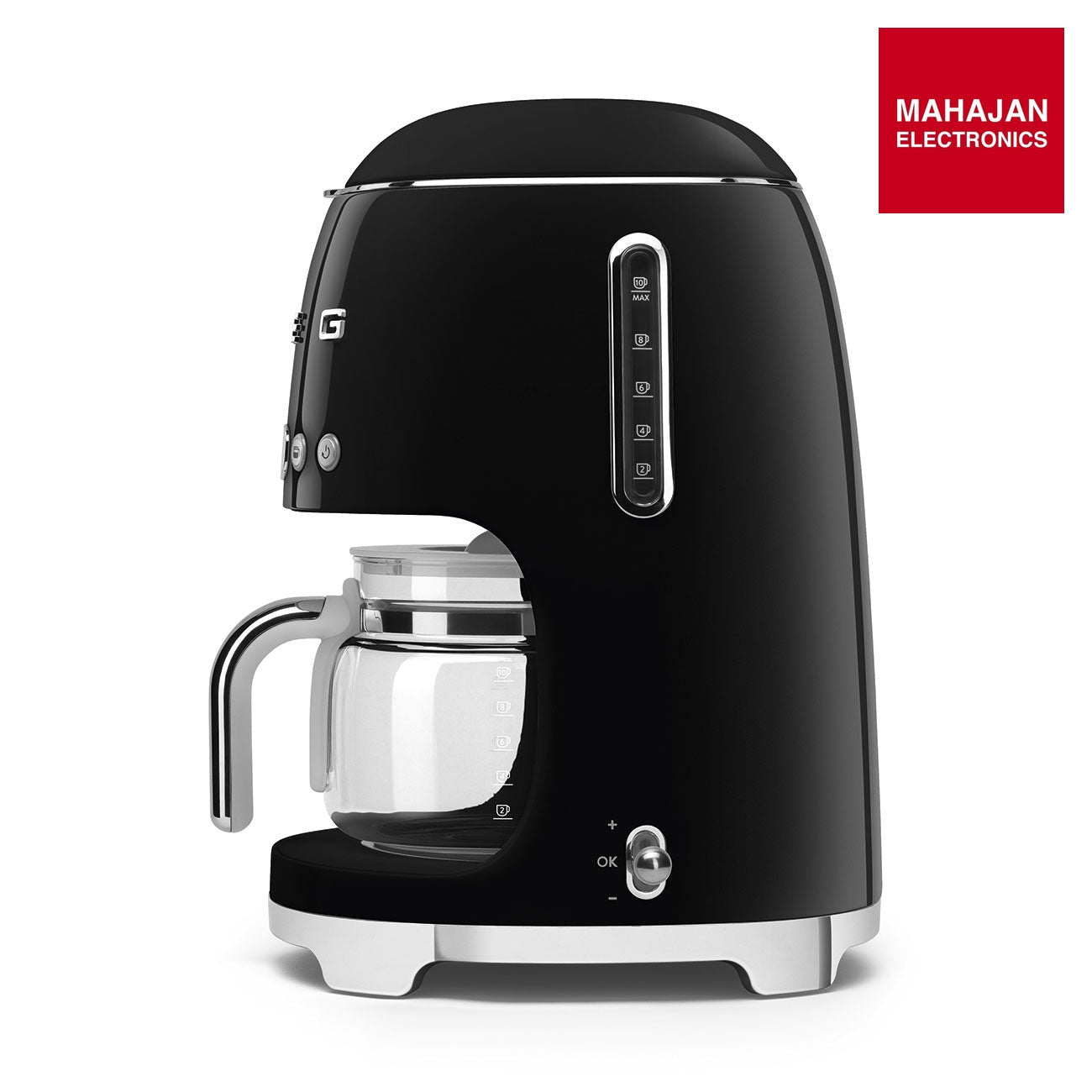 Smeg DCF02BLEU Coffee Machine - 11+ - Filter Coffee Machine Drip Coffee Machine Black 50's Style Aesthetic – Mahajan Electronics Online.