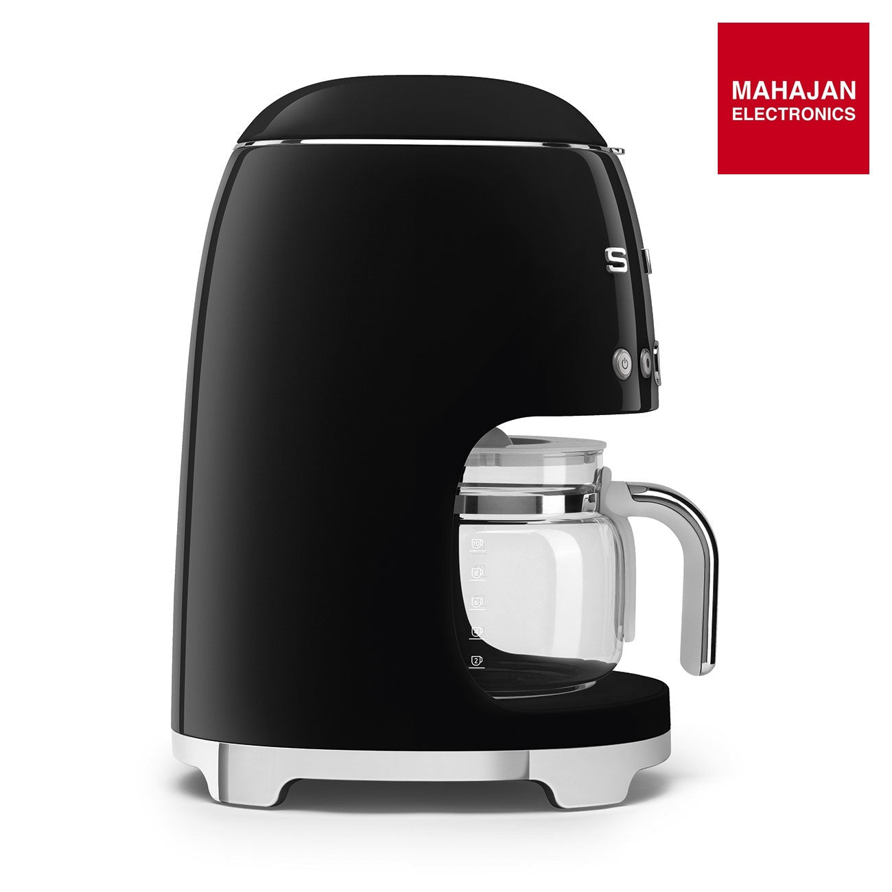 Smeg DCF02BLEU Coffee Machine - 11+ - Filter Coffee Machine Drip Coffee Machine Black 50's Style Aesthetic – Mahajan Electronics Online.