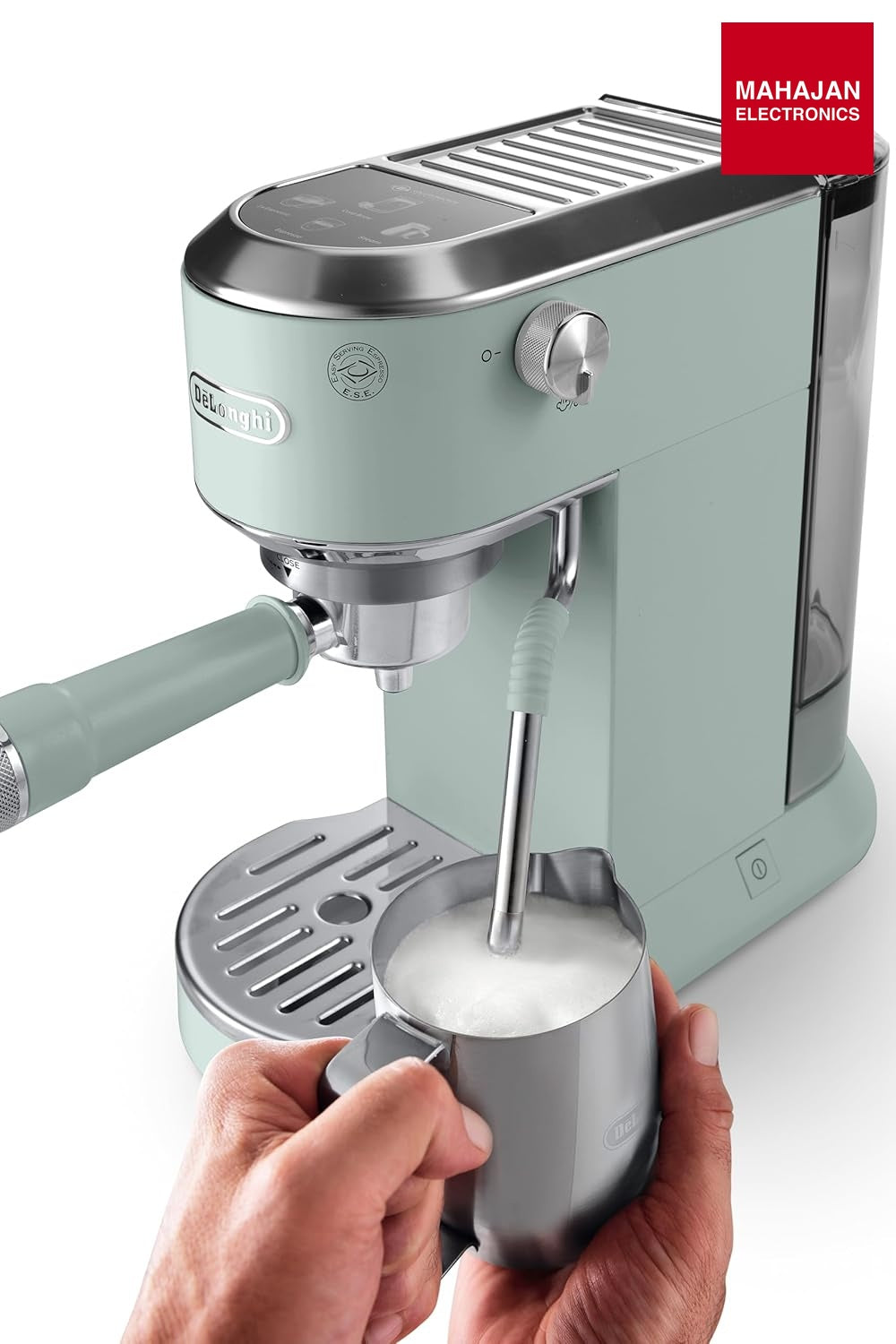 De’Longhi Dedica Duo EC890.GR Barista Coffee Machine with Pump, Espresso and Cold Brew, Manual Coffee Machine – Mahajan Electronics Online.