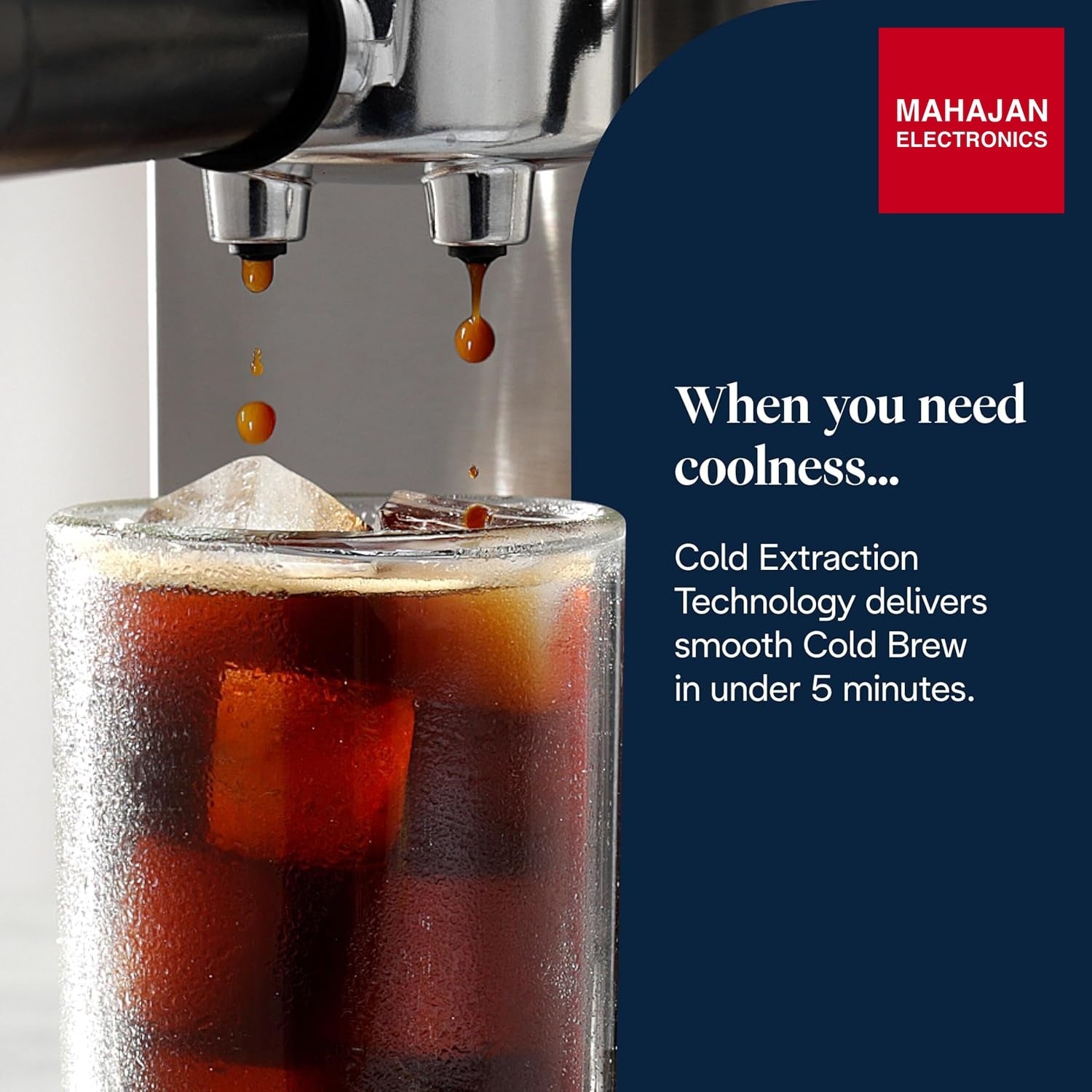 DeLonghi Dedica Duo EC890.M, Barista Coffee Machine with Pump, Espresso and Cold Brew, Manual Coffee Machine – Mahajan Electronics Online.