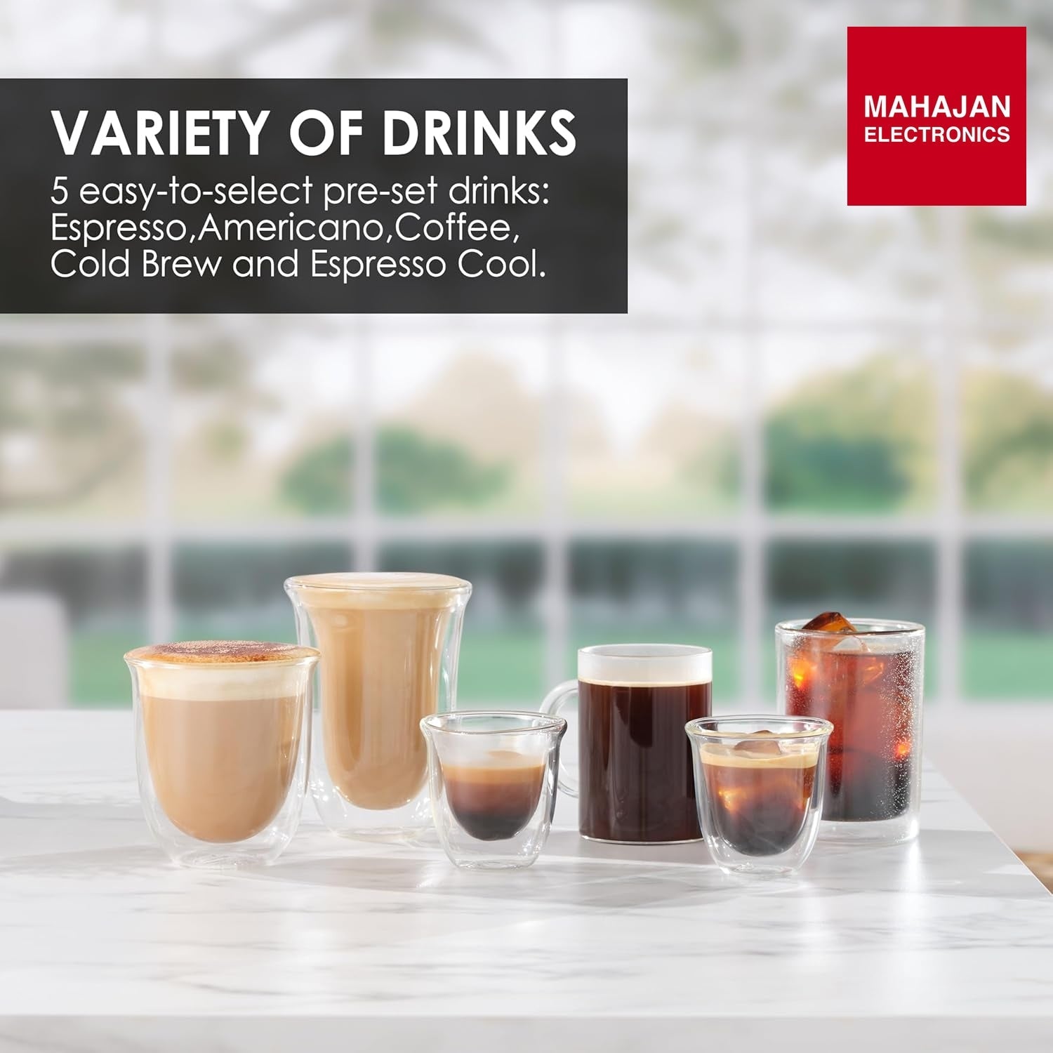 DeLonghi EC9555.M La Specialista Opera Professional Coffee Machine with Cold Brew, Original Italian Brand – Mahajan Electronics Online.
